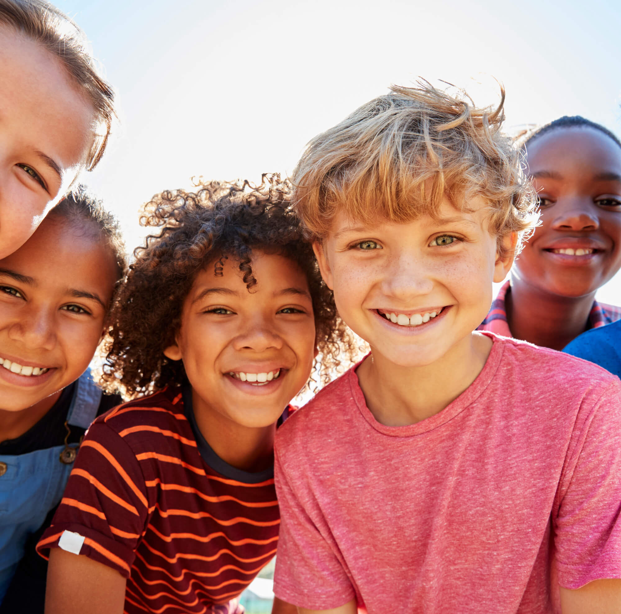 Photo of happy children