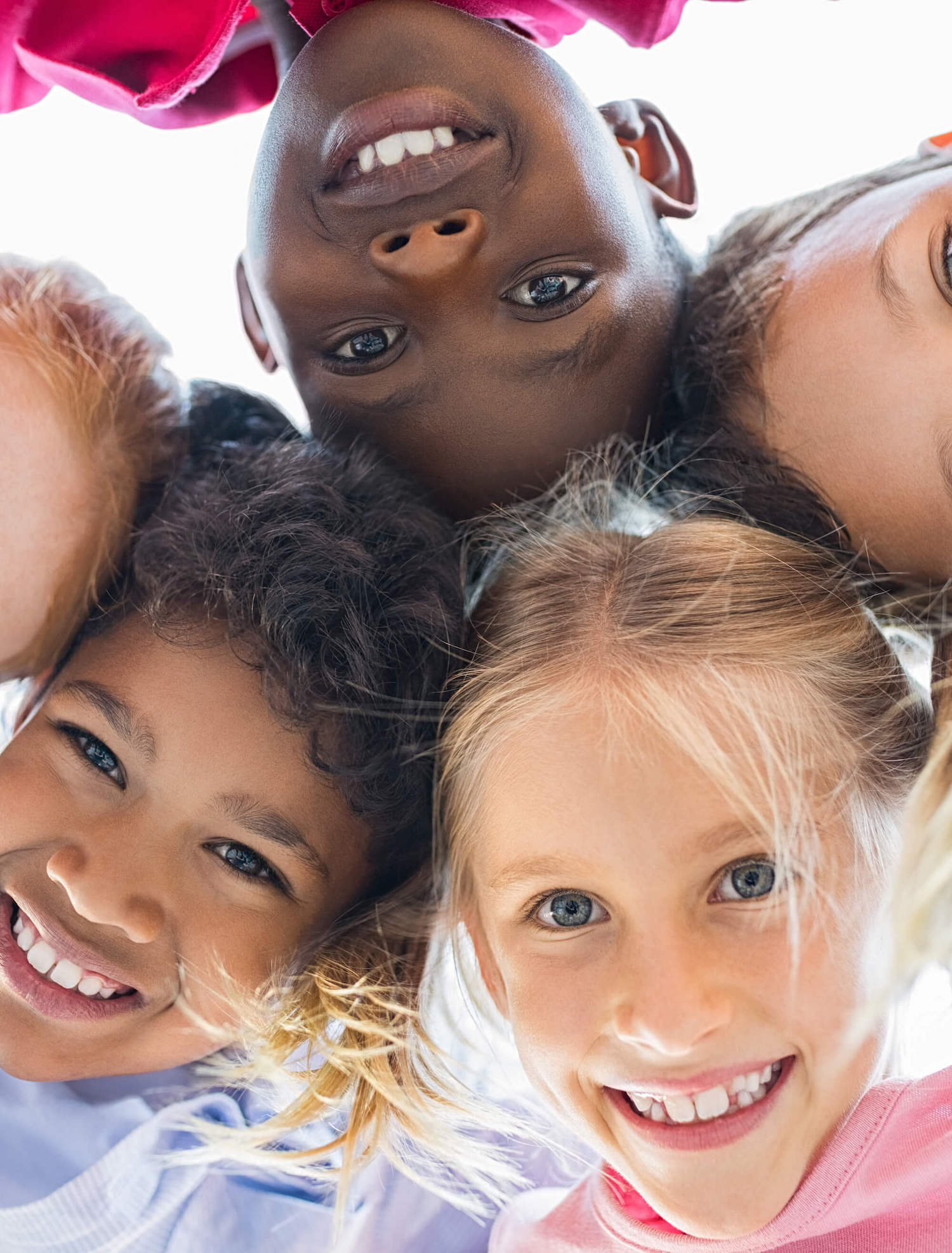 Photo of diverse children